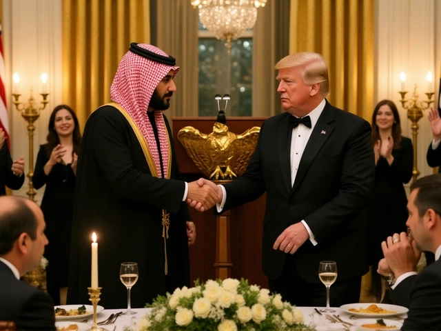Trump Hosts Saudi Crown Prince in White House Dinner Amid $250B Arms Deal and AI Pact